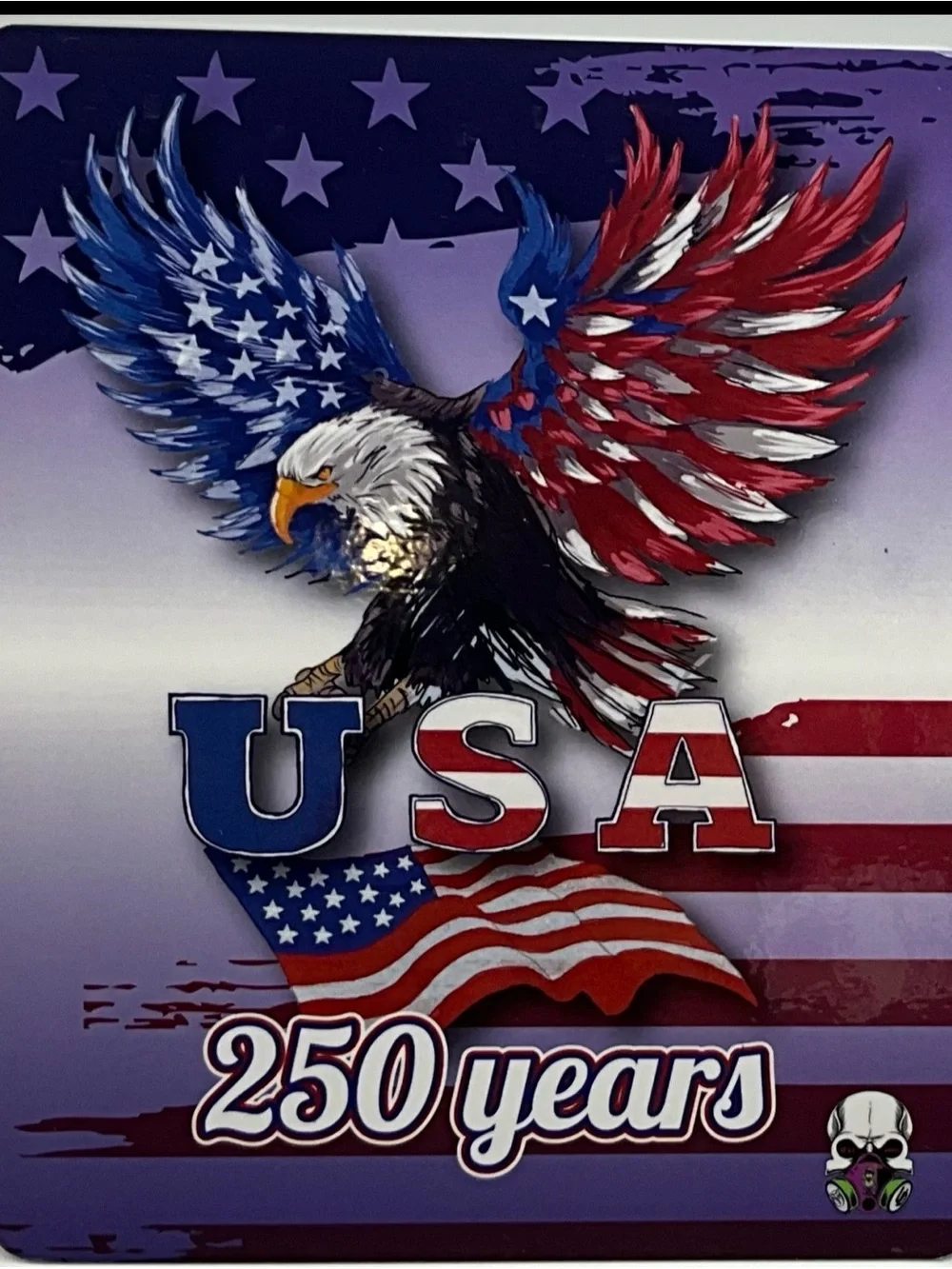 Blue Patriotic Collectible Kool Kombi - 250 Years Commemorative